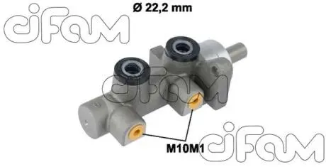Головний гальмівний циліндр Lacetti/Nubira 05-(D1=22,2mm, -ESP) CIFAM 202-722
