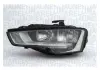Фара галогеновая правая H7/H7 (BLACK) AUDI A5 FL (B8PA) [710301274202] MAGNETI MARELLI LPO051 (фото 1)