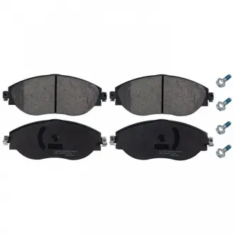 VW К-т передних торм. колодок Golf VII, Passat 10-, SKODA Octavia 12- (без датч.) FEBI 116243 (фото 1)