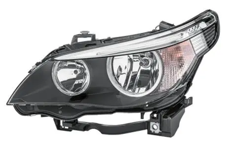 BMW Фара основная галоген с лампами,с мотором H7/H7 PY21W W5W лев.5 E60 03-07 HELLA 1EF 008 673-071