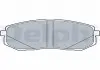 DELPHI HYUNDAI Тормозна колодка передн. (17 дюймов) TUCSON 13-, KIA SPORTAGE IV LP3538