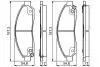 Комплект тормозных колодок BOSCH 0986495159 (фото 5)