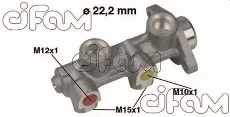OPEL Главный тормозной цилиндр D20,64mm ASTRA/VECTRA 1,4-1,8/1,7D 91-/COR CIFAM 202-189