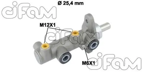 Головний гальмівний циліндр Tucson 04-/Sportage II 04-(D1=25,4mm)(Mando) CIFAM 202-818