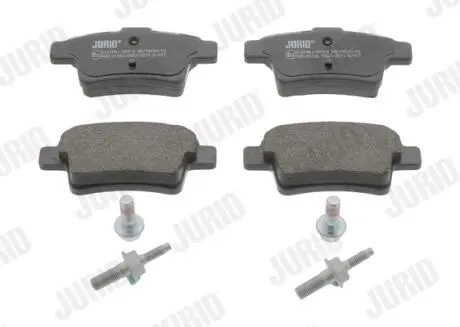 Гальмівні колодки зад. Citroen C4 Picasso 06- (Bosch) Jurid 573194J