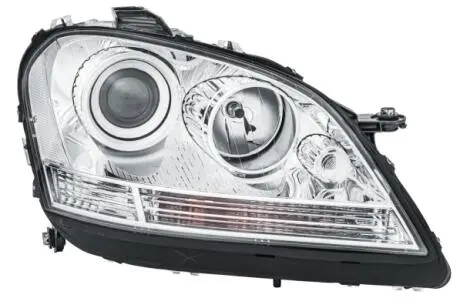 DB Фара основная галоген без ламп H7/H7 PY21W W5W WY5W прав.ML W164 05- HELLA 1EL 263 036-021