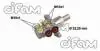 CIFAM FIAT Главный тормозной цилиндр DOBLO 01-, MULTIPLA 00-10, PUNTO 99-10 202-884