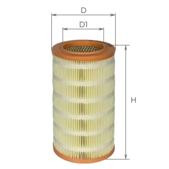 ALPHA FIAT Фильтр воздушный Bravo II,Lancia Delta III 1.4/2.0D Multijet 07- ALPHA FILTER AF0209