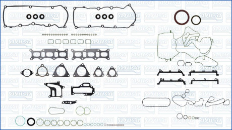 AUDI К-кт прокладок двигателя (без прокладки ГБЦ) Q5, Q7 3.0TDI 10- AJUSA 51045400