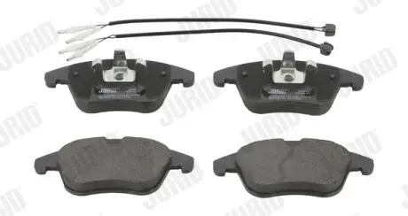 CITROEN Тормозные колодки передн C5 III 08-,Peugeot 407 04-,508 10- Jurid 573311J