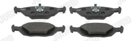 VOLVO Колодки тормозные задние 440 9/88- 460 2/90- 480 9/87 900 8/8 Jurid 571428J (фото 1)