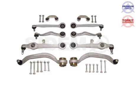 AUDI Комплект рычагов+тяги стаб.+наконечн.Passat, AUDI A4,A8 96- SIDEM 37971