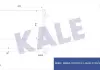 KALE RENAULT Радиатор охлаждения Espace IV,Laguna II 1.9/2.2dCi 02- 371600