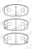 KIA Тормозные колодки передн.Carens 02-,Ceed,Hyundai i30 07- Jurid 573730J (фото 1)