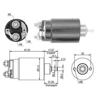 Соленоид FORD,MAZDA - FORD/ VISTEON [940113050404] MAGNETI MARELLI AME0404 (фото 1)