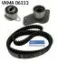 SKF Ремень ГРМ + 2 ролика натяжения Renault Rapid,Clio,Kangoo 1.9d VKMA 06113