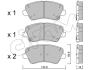 Колодки гальмівні перед. Ceed/Cerato/Elantra/Equus/i30 (09-21) 822-944-0