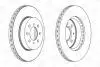 HONDA Диск тормозной передний (262mm)Civic 94-,CRX,Rover CHAMPION 561630CH (фото 2)