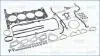 AJUSA OPEL К-кт прокладок двигателя ASTRA J 1.4, Corsa D 1.4 09- 52365100