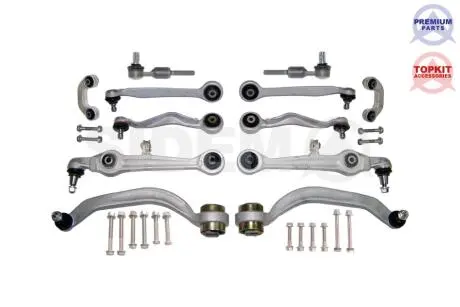 AUDI Комплект рычагов+тяги стаб.+наконечн. AUDI A4,A8 96- SIDEM 37977