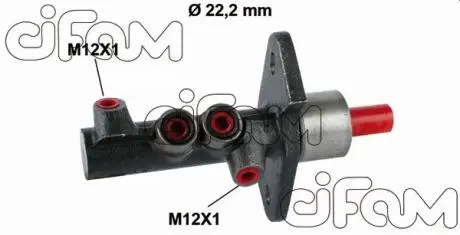 FORD Главный тормозной цилиндр Fiesta 1.2 16V 96-00 22.20 CIFAM 202-374