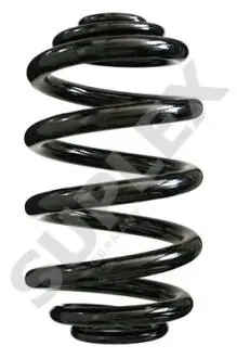 BMW Пружина задняя L=255mm X3 E83 04- (красн./зелен.) Suplex 06239