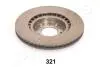 MAZDA Диск торм. передний (302,5*24) RX-8 2,6 -12 JAPANPARTS DI-321 (фото 2)