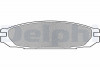 DELPHI Тормозные колодки диск. задн.NISSAN Patrol 2.8TD/4,2i LP983