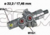 CIFAM DB Главный тормозной цилиндр 22,20/17,46mm DB W201 82- 202-175