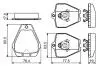 Комплект тормозных колодок BOSCH 0986494215 (фото 5)