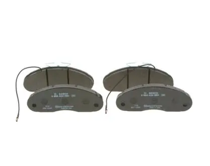 Колодки тормозные передние RENAULT Messenger B 120.35 BOSCH 0986424080