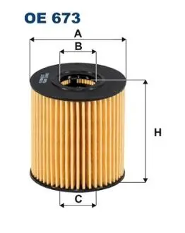 Фильтр масляный FILTRON OE673