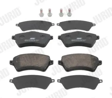 LANDROVER Тормозные колодки передние Freelander 00- Jurid 573102J