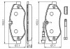 RENAULT к-т тормозных колодок Maxity, NISSAN NT400 BOSCH 0986494334 (фото 7)