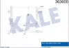 KALE OPEL Радиатор охлаждения Combo Tour,Corsa C 1.4/1.8 363600