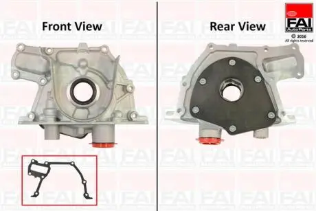 OPEL Помпа масла Astra J,Insignia,Zafira 2.0CDTi 08- FAI OP317