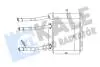 KALE OPEL Радиатор отопления Astra F,Calibra A,Vectra A 347085