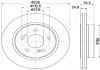 JAPANPARTS DB Тормозной диск задн.W124/203/210 3.6/4.2 DP-0506