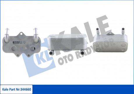 KALE OPEL Масляный радиатор ASTRA G ENGINE OIL COOLER KALE OTO RADYATOR 344660