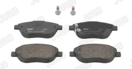 OPEL Тормозные колодки передн.Corsa D, FIAT 500 Jurid 573308J