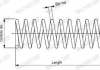 RENAULT Пружина передняя L=385mm Megane Scenic MONROE SP3465 (фото 2)