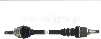 CITROEN Полуось лев. 629mm C4 04-, Peugeot 307 CIFAM 655-728
