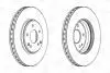 Диск тормозной передний (кратно 2шт.) MERCEDES-BENZ C-CLASS (W203) 00-07, C-CLAS CHAMPION 562034CH (фото 2)