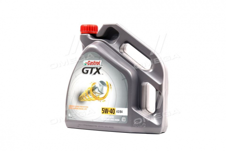 Масло моторное GTX 5W-40 A3/B4 (Канистра 4л)) CASTROL 15E62C