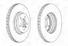 Диск тормозной передний BMW 3 (E90) 04-12, 3 Convertible (E93) 06-13 (CHAMPION 562519CH-1 (фото 2)