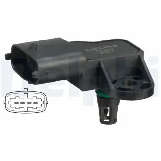 LANCIA Датчик давления наддува DELTA III 1.4 Delphi PS10182
