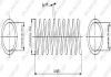 FORD Пружина передняя L=423mm Mondeo II 96- MONROE SE0013 (фото 7)