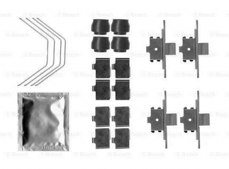 Комплектующие тормозных колодок MAZDA 6 -13 BOSCH 1987474739 (фото 1)