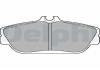 DELPHI FORD Тормозные колодки дисковые Taurus 96- LP887