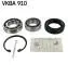 SKF VW К-т подшипников задней ступицы T2,T3 71-90 VKBA 910